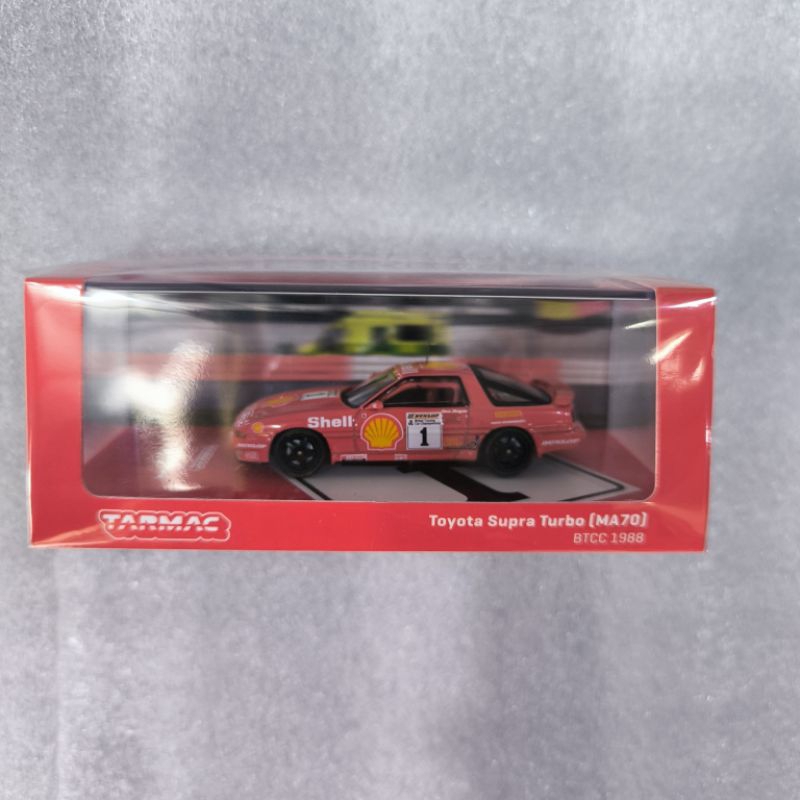 TARMAC WORKS TOYOTA SUPRA TURBO MA70 - BTCC 1988 - SHELL