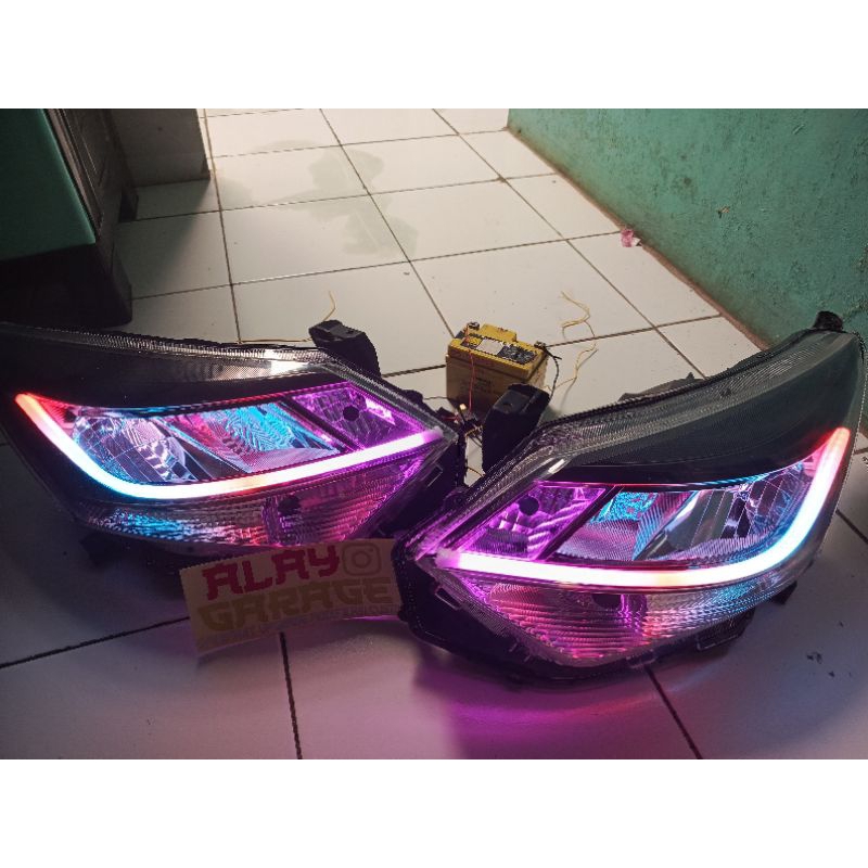 headlamp calya sigra facelift