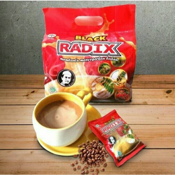 

Kopi Black Radix Kopi Radix HPA Original Asli isi 20 sachet