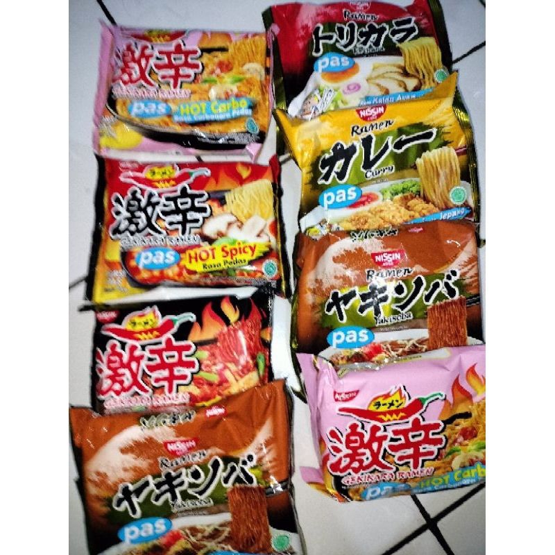 

mie ramen Nissin jepang alvarian
