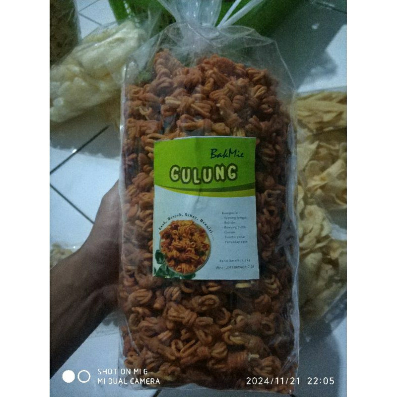 

MIE GULUNG|| BAKMIE GULUNG || pedas daun jeruk ||1 bal || 1,5kg
