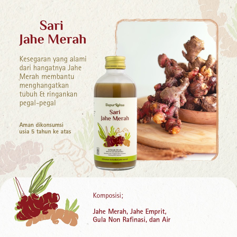 

Sari Jahe Merah by Rahsa Nusantara