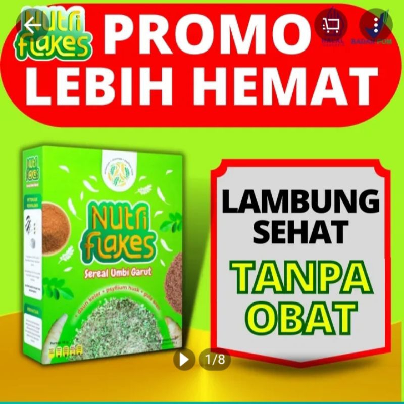 

NUTRIFLAKES SOLUSI ATASI MAAG AKUT