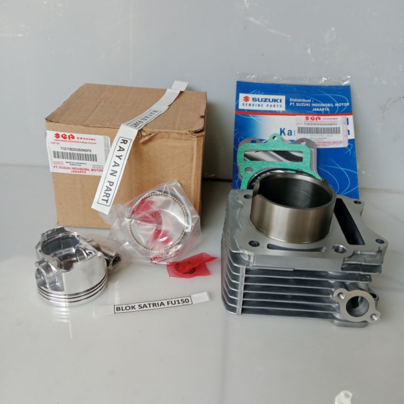 BLOK SEHER SATRIA FU 150 SATRIA FU 150 SATRIA FU 150 BLOK+PISTON+TOP SET
