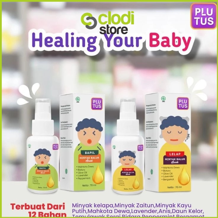 

wdPasti Murah Plutus Bapil Batuk Pilek Pepermint 7ml Minyak Balur Anak Plutus Lelap 7 ml Aroma Bergamot Minyak Balur Anak Minyak Telon Plus T87