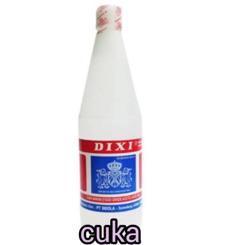 

CUKA MAKAN DIXI RP 6.500 / BOTOL