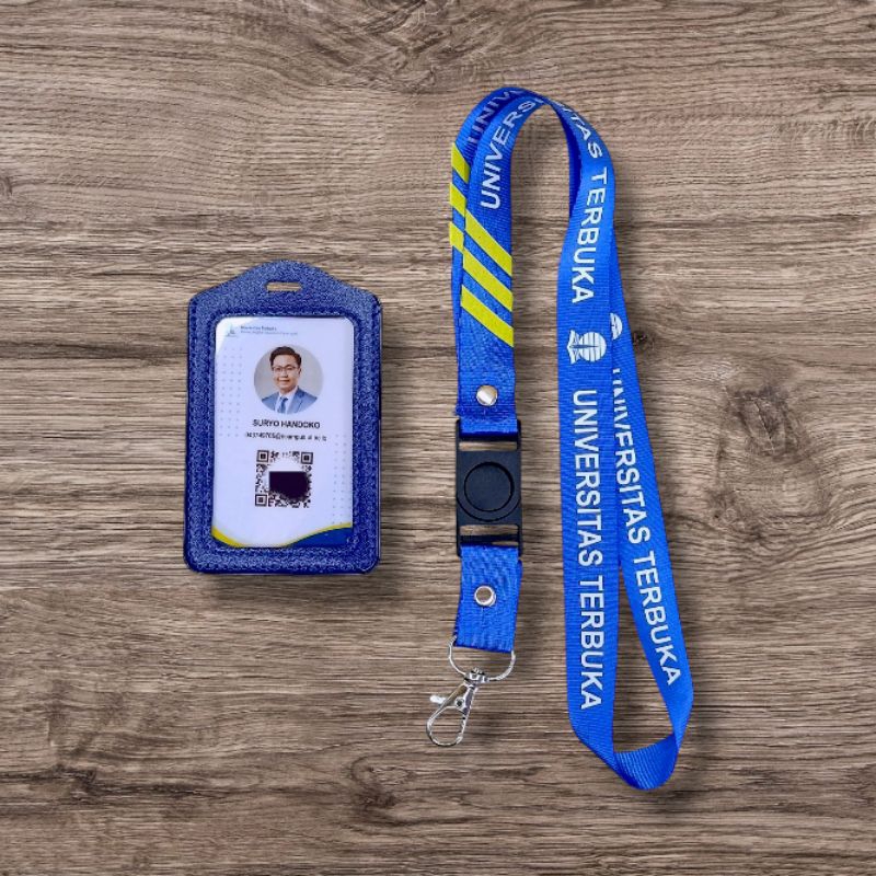 

E-KTM Universitas Terbuka - Frame Kulit Sintesis - Lanyard Universitas Terbuka