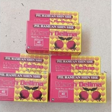 

Buah merah Delima ramuan sinshe isi 12sachet