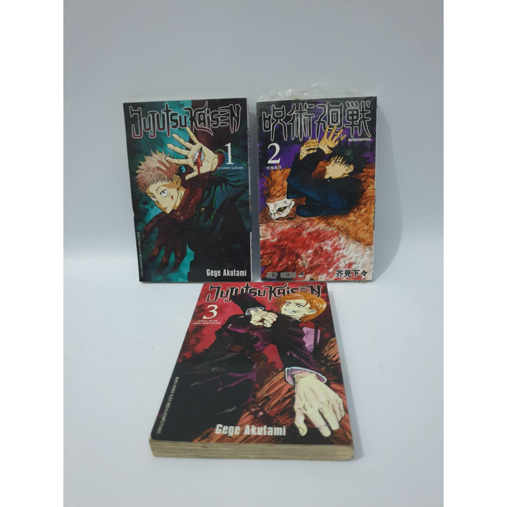 Komik Manga Original : Jujutsu Kaisen SET