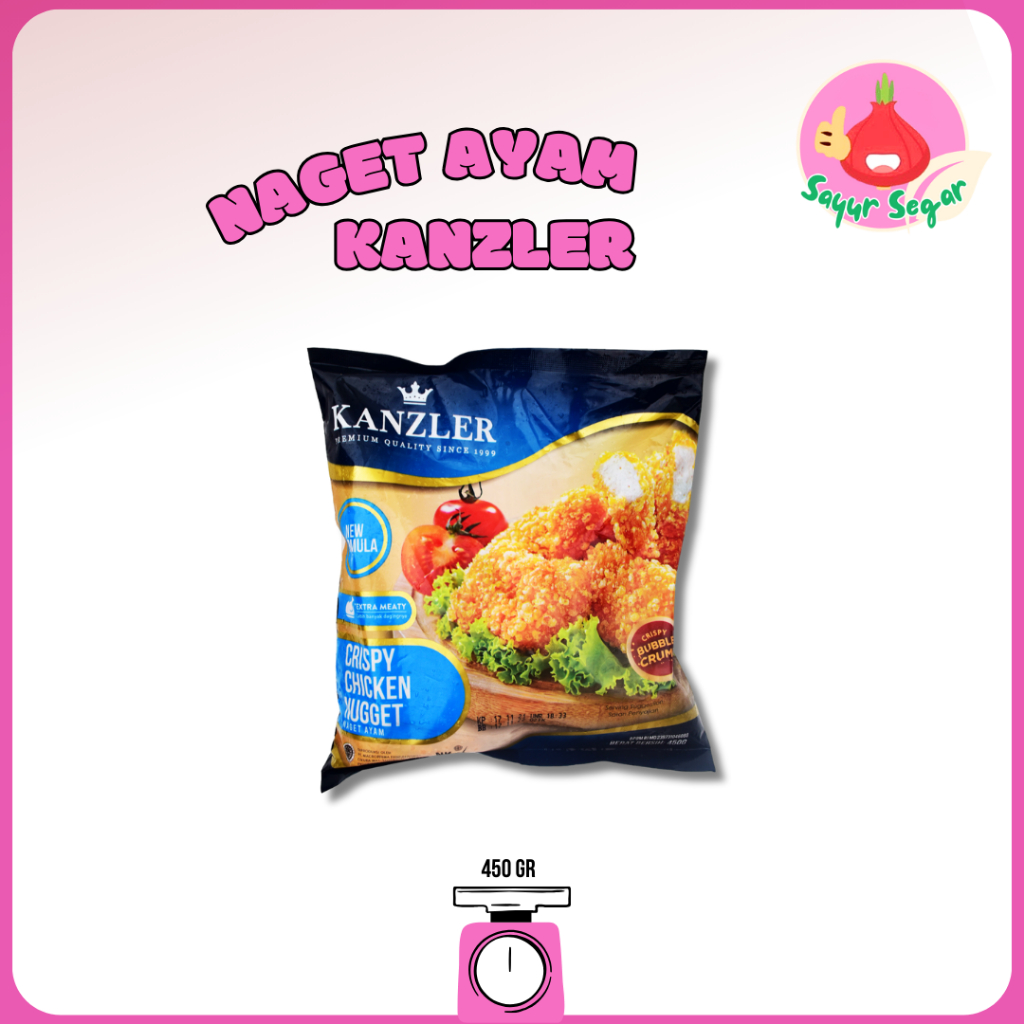 

Sayur Segar - Kanzler Naget Ayam450 gr / Chicken Nuggets