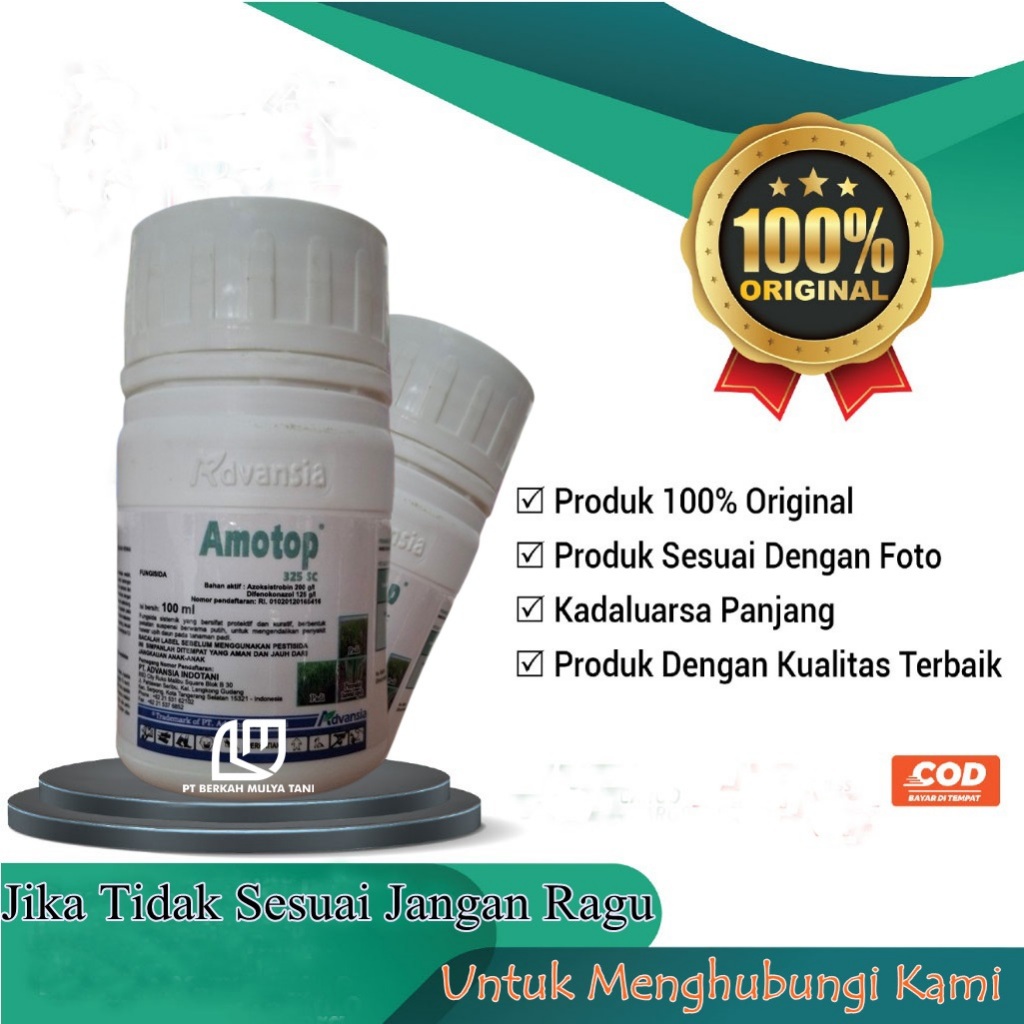 Amotop 325 SC 100 ml Fungisida Sistemik Protektif & Kuratif