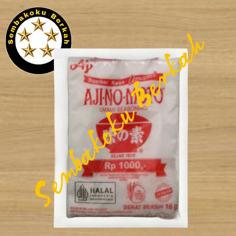 

Ajinomoto Rp 1000, 1 DUS Isi 360 PCS (GRATIS ONGKIR INSTANT)