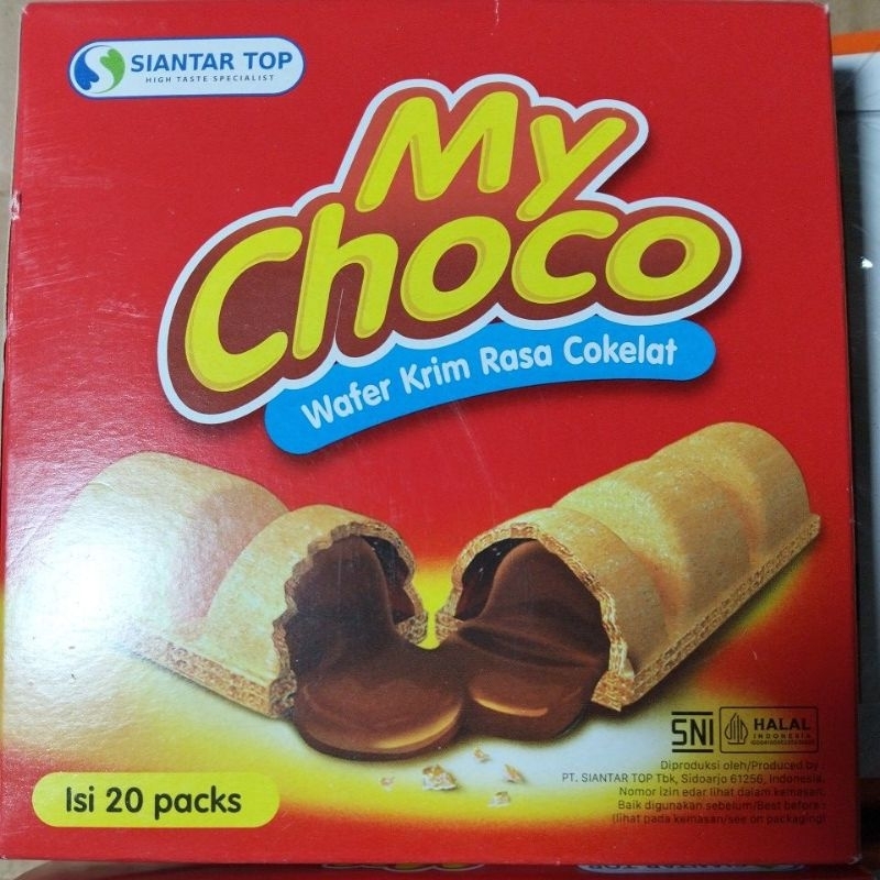 

My choco roll krim coklat Ktk isi20pcs