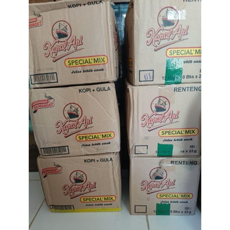 

kopi kapal api special mix 1 dus 12 renceng