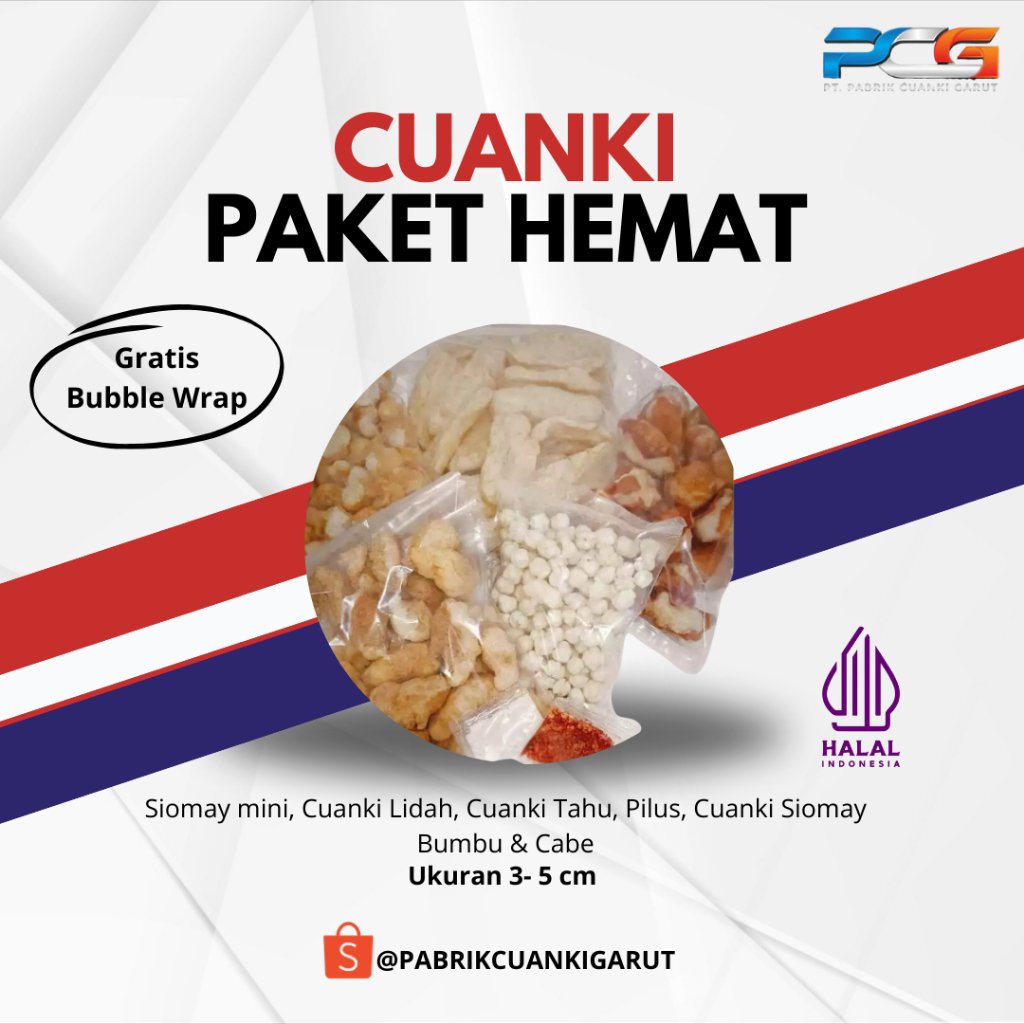 

CUANKI PAKET HEMAT / Cuanki Lidah / Cuanki tahu / Cuanki Siomay / Siomay Mini / Bumbu & Cabai Halal