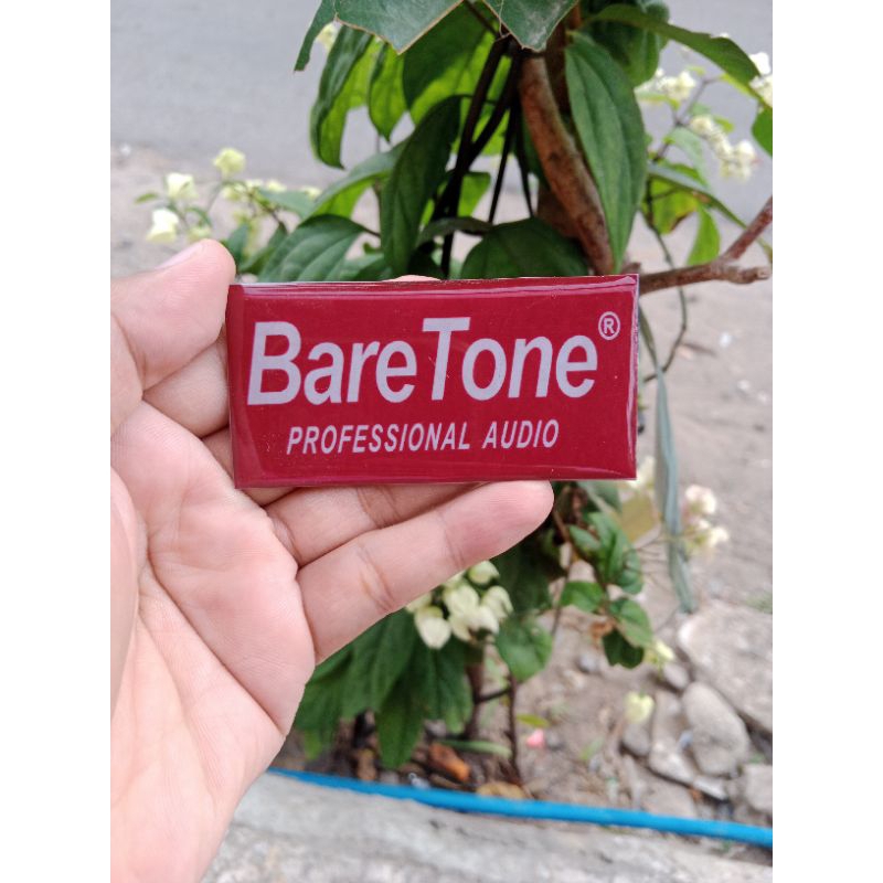 

LABEL | LOGO | EMBLEM | BARETONE TIMBUL 3D