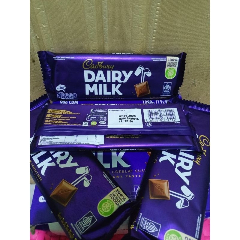 

Cadbury Dairy Milk 90gr Jumbo Besar Coklat Batang HARGA PROMO HARGA MURAH