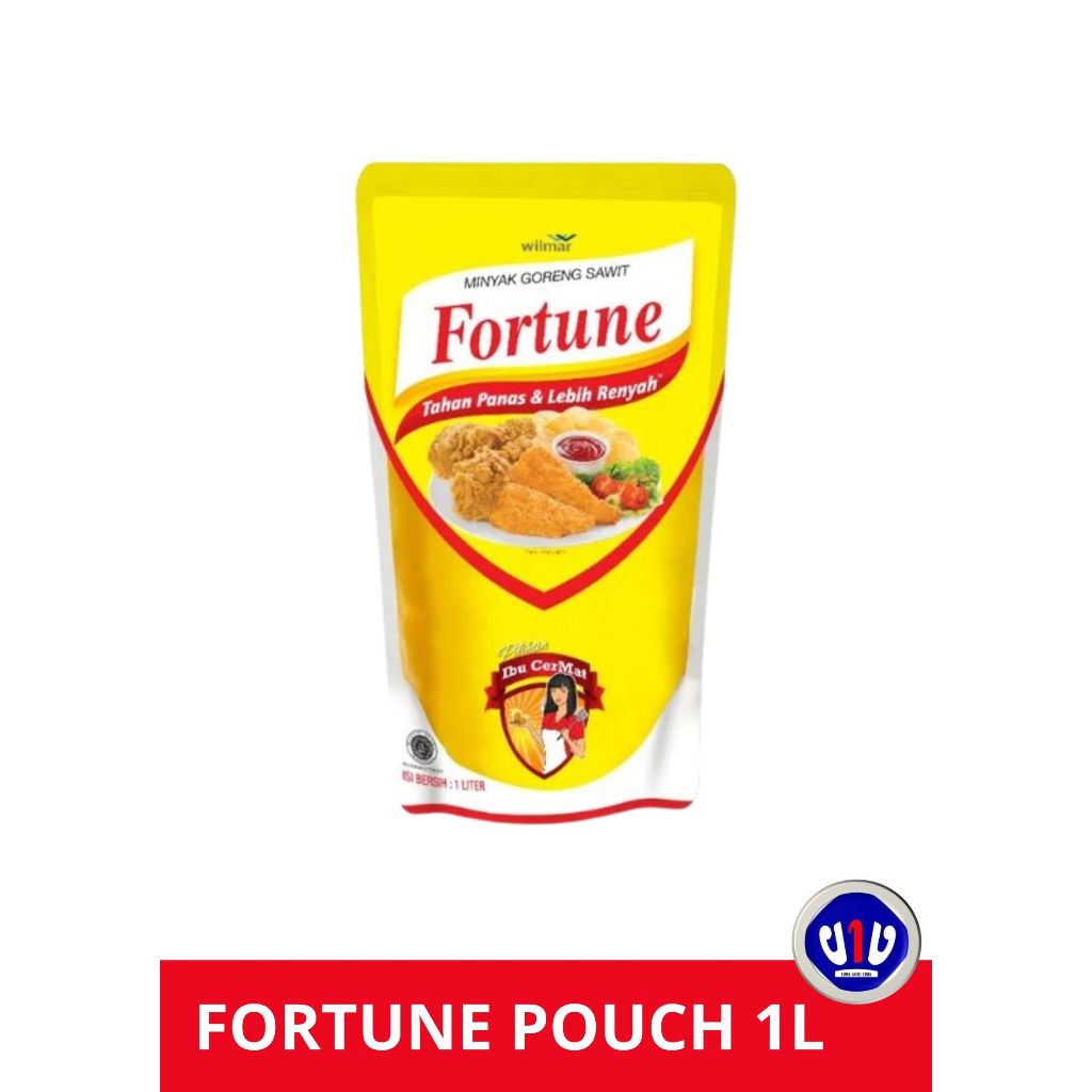 

FORTUNE 1 Liter Pouch Minyak Goreng Kelapa Sawit