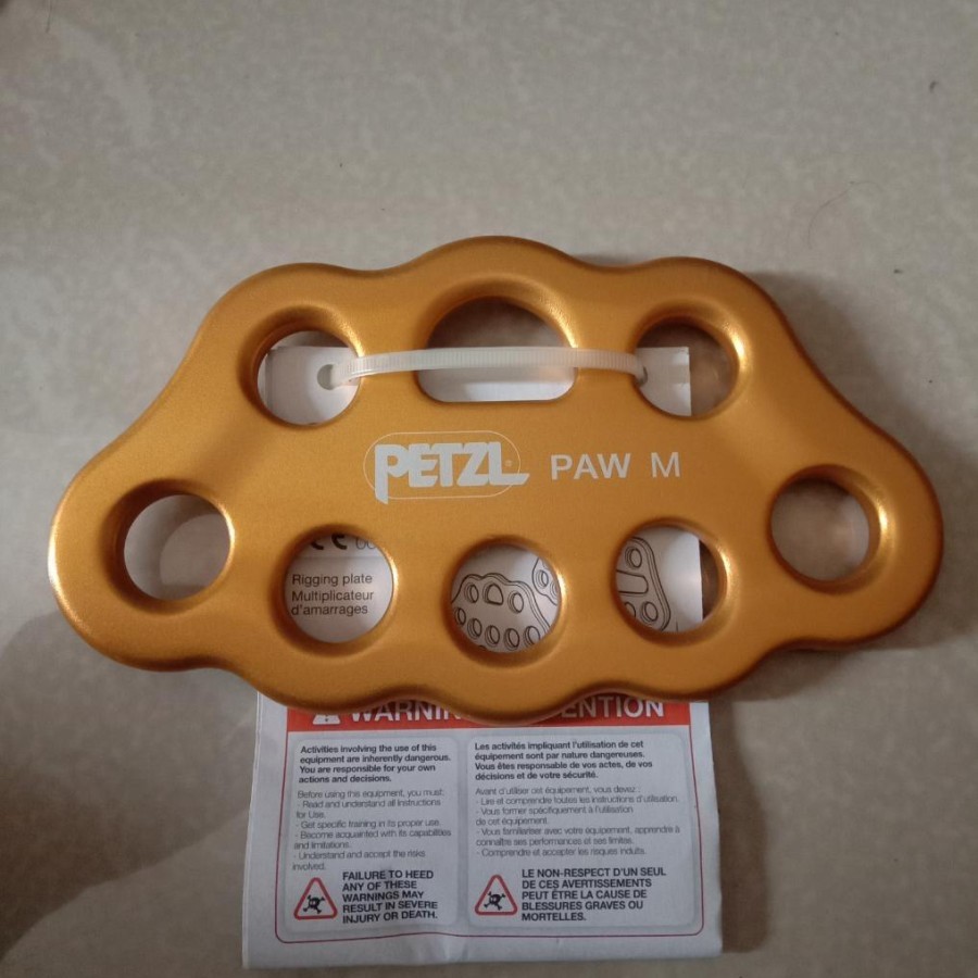 PETZL PAW M RIGGING PLATE P63 ORIGINAL