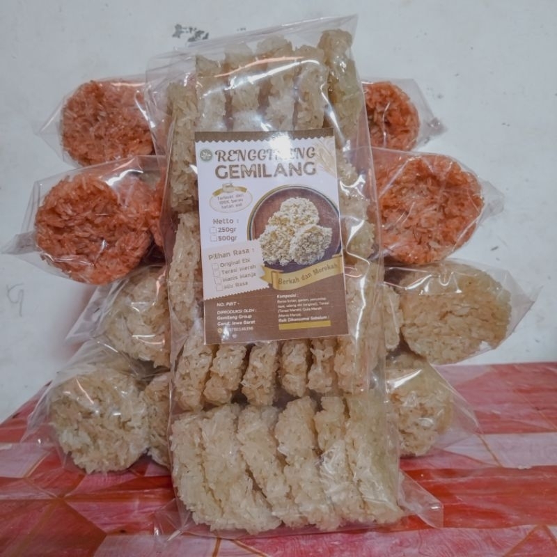 

Rengginang Ketan Asli Original Murah Meriah Gurih