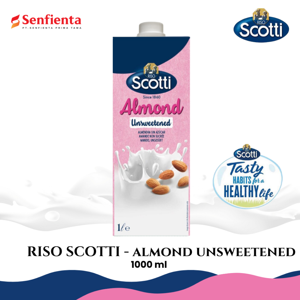 

Riso Scotti Almond Milk Unsweetened 1000 ml