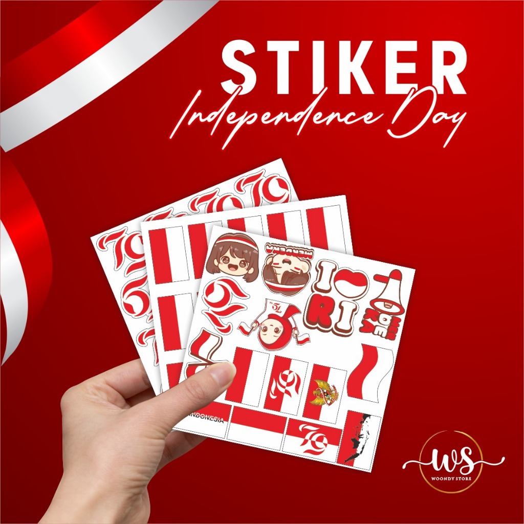 

STIKER PIPI MERAH PUTIH AKSESORIS UNIK SPESIAL KEMERDEKAAN INDONESIA
