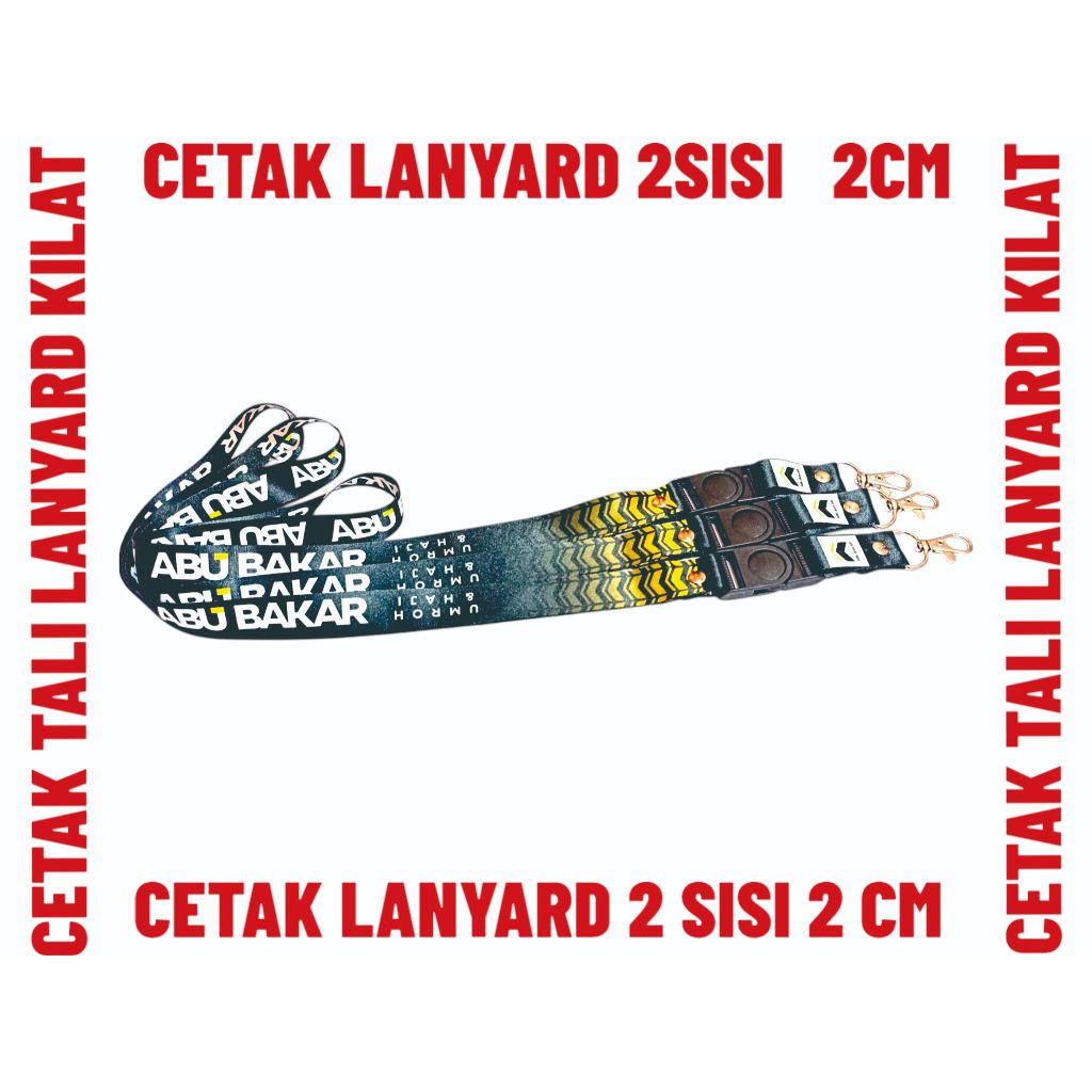 

Cetak TALI LANYARD KILATsuper cepat sehari jadi