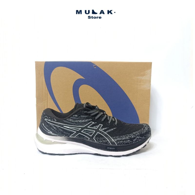 Sepatu Running / Lari Asics Gel Kayano 29 Black Grey