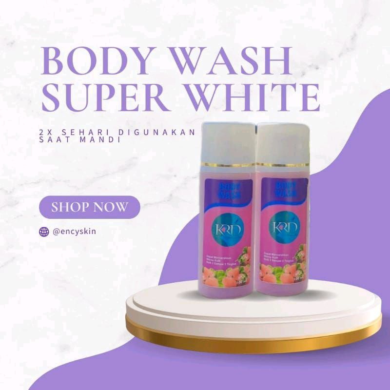 BODY WASH SUPER WHITE NC BEAUTY SKIN / SABUN BADAN NC BEAUTY SKIN