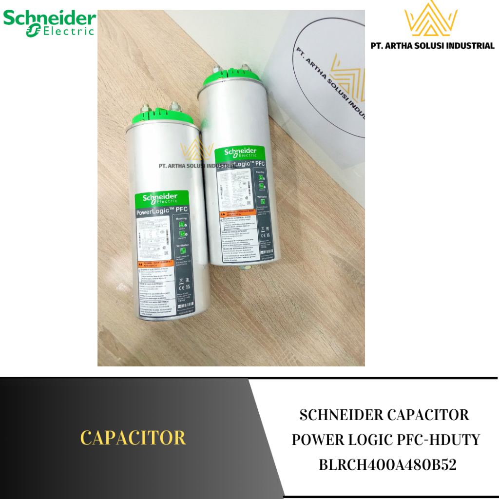 SCHNEIDER CAPACITOR POWER LOGIC PFC-HDUTY BLRCH400A480B52
