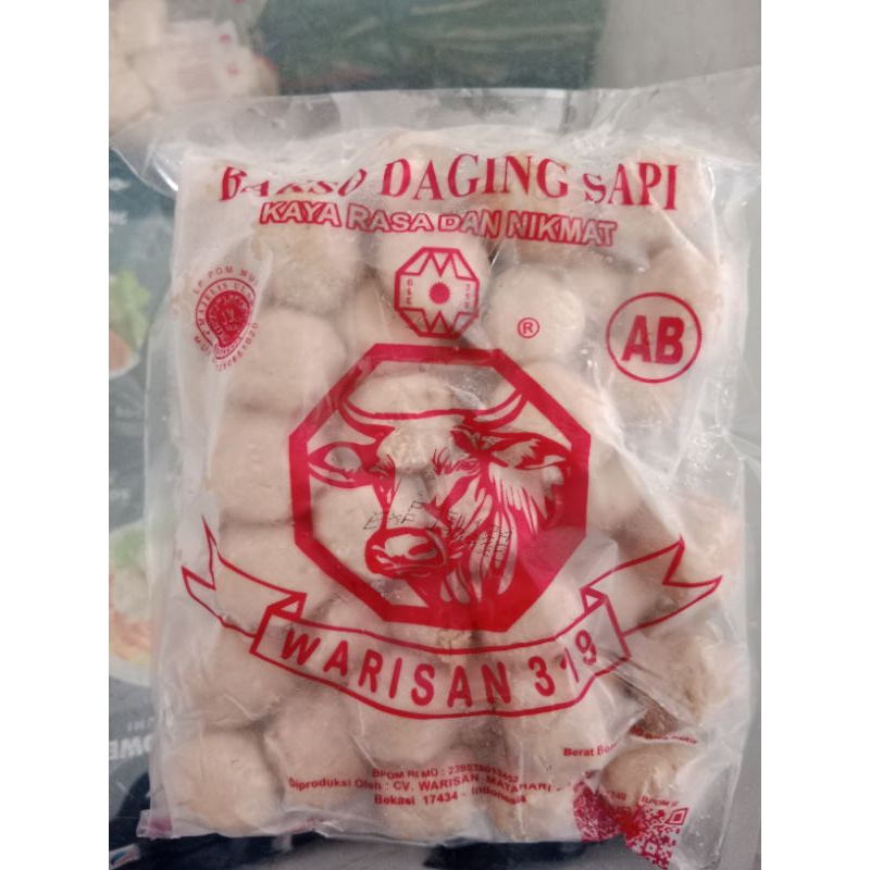 

Bakso daging sapi warisan 319