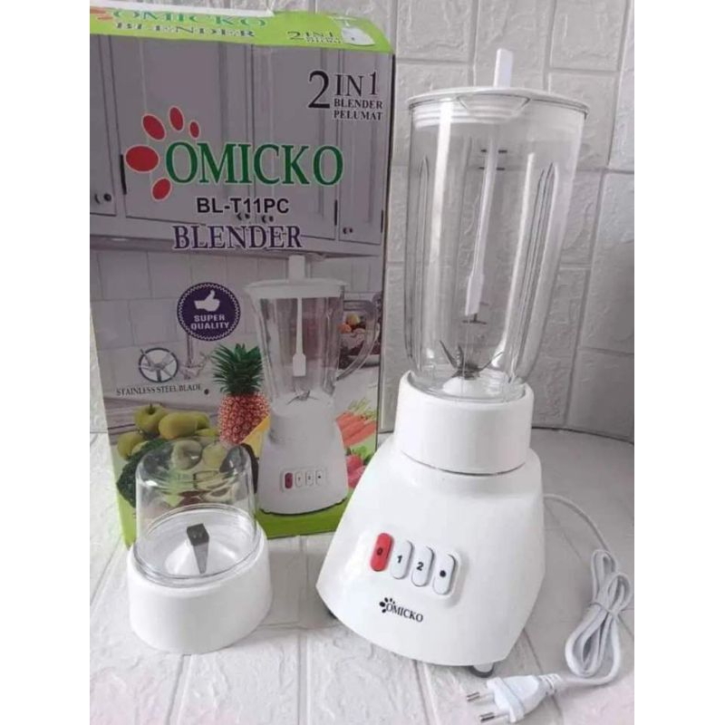 BLENDER OMICKO BAHAN PLASTIK