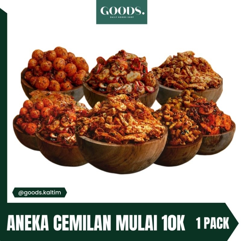 

(SERBA MULAI 10K) Aneka Cemilan Snack Premium Kekinian Murah Enak Terbaik