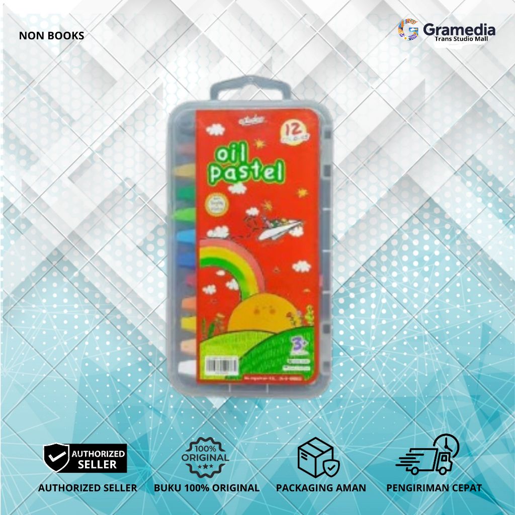

Gramedia Bandung TSM - Estudee Oil Pastel 12 warna