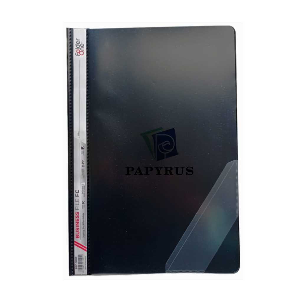 

BISNIS FILE / MAP SNEL PLASTIK / MAP SNELHECTER PLASTIK / BUSINESS FILE FOLDER ONE HITAM