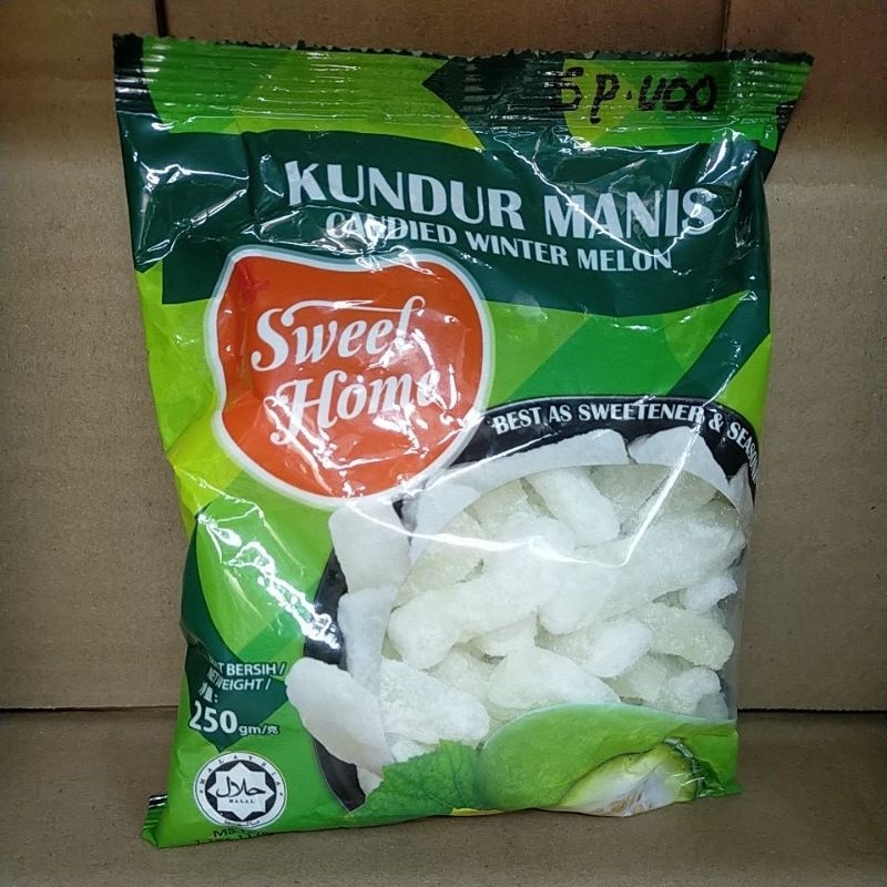 

SWEET HOME Manisan buah Kundur / winter melon Tangkua 250 gr