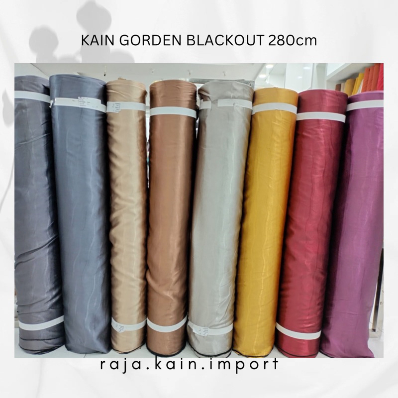 KAIN BLACKOUT IMPORT 280 / KAIN GORDEN EMBOSS / KAIN GORDEN POLOS / KAIN GORDEN HORDENG MINIMALIS / 
