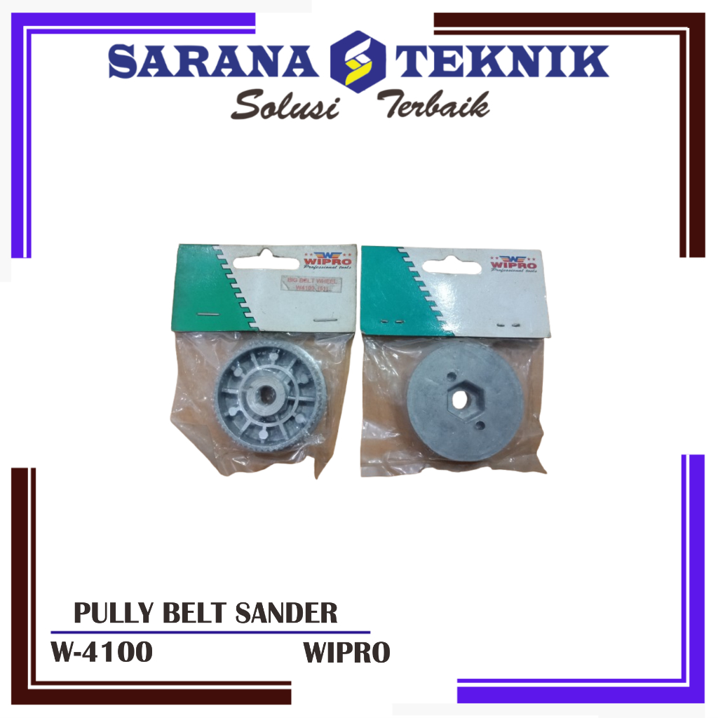 PULLY MESIN BELT SANDER WIPRO (besar)