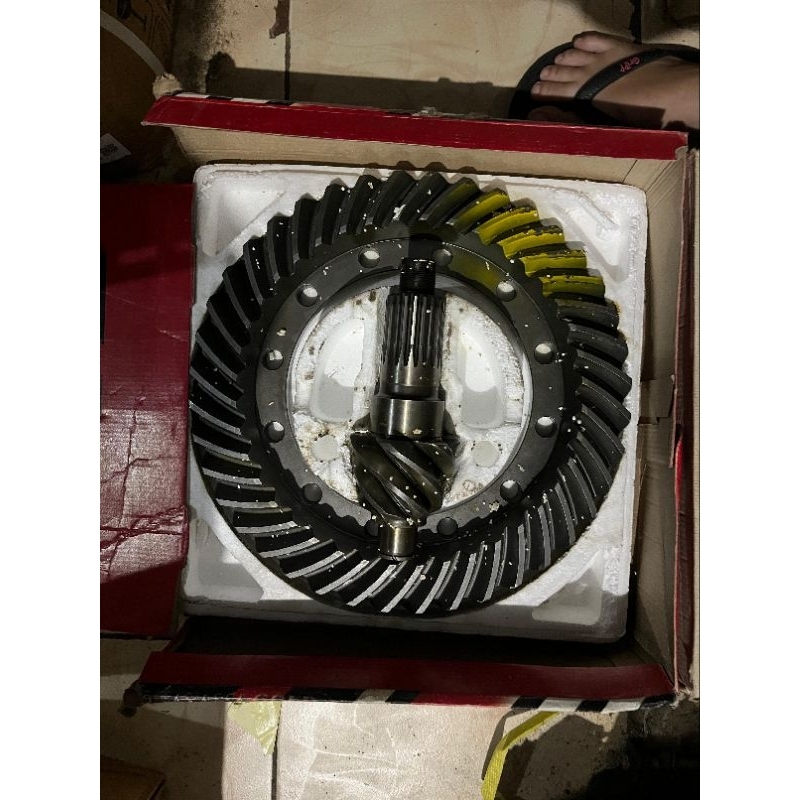 Gear set canter 6x40 original Okayama hard / gear kit 6x40 canter / crown wheel pinion canter 6x40 /