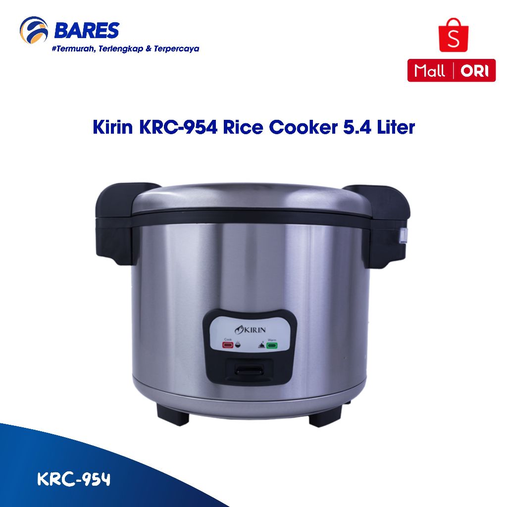 Kirin KRC-954 Rice Cooker 5.4 Liter