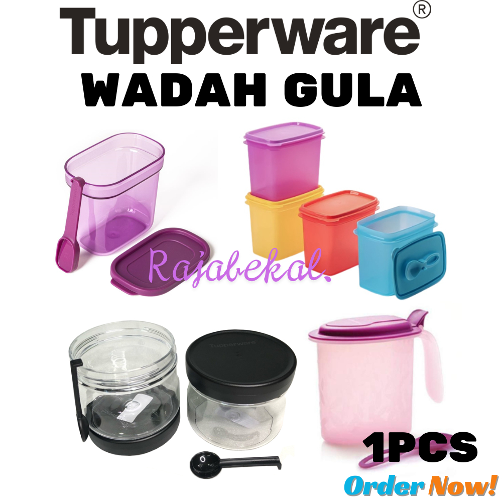 PROMO Tupperware Tempat Gula ECER 1PCS SHELF SAVER // SEASON SAVER // UMAMI // CLEAR SAVER // BUMBU 