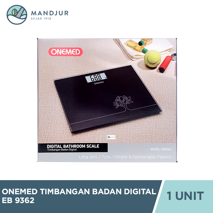 terbaru big promo timbangan badan digital onemed eb 9362 - timbangan badan digital akurat