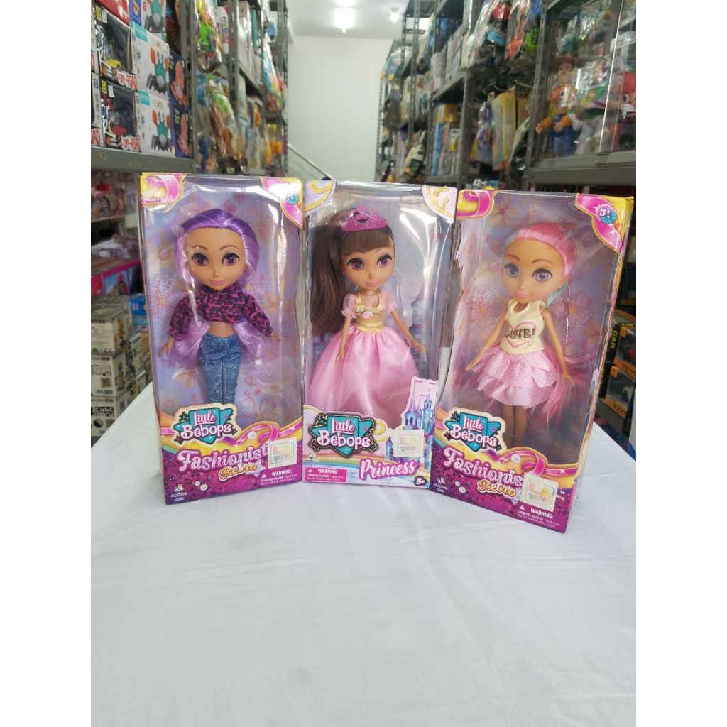 Maianan boneka Original Kidzstation Boneka Fairy Little Bebops Fashionista Retro Doll 10"