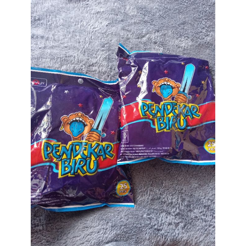 

Permen Lolipop Pendekar Biru netto 25pcs× 5gr