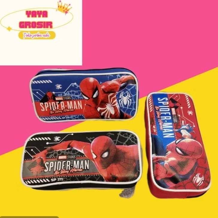 

kotak pensil spiderman 1 lusin isi 12 pcs