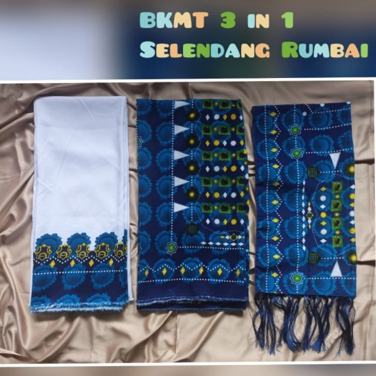 KODE V25K Bahan seragam BKMT nasional Premium 3 in 1 bahan bajurokdn selendang jadi