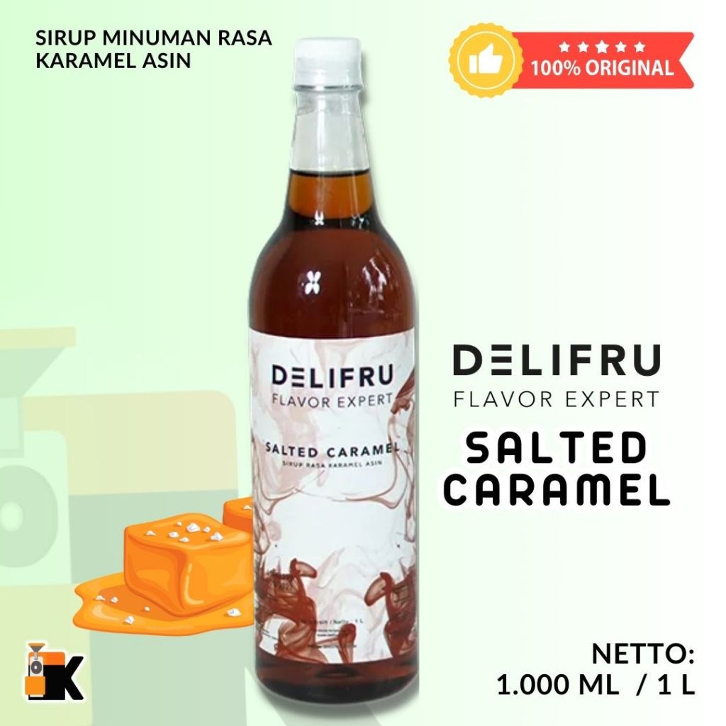

Kieta Roastery - Syrup Delifru Salted Caramel 1000ml
