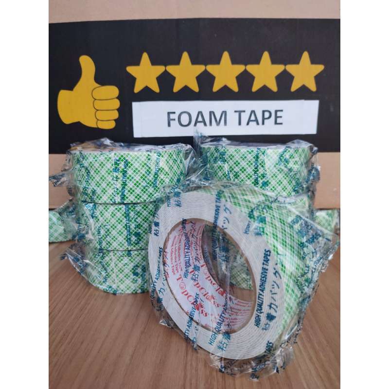 

Hawai Double tape foam hijau Batik
