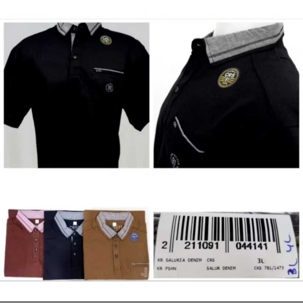 kerah CRS'91 & Hugo Class jumbo/kerah jumbo original/kerah bapak bapak jumbo