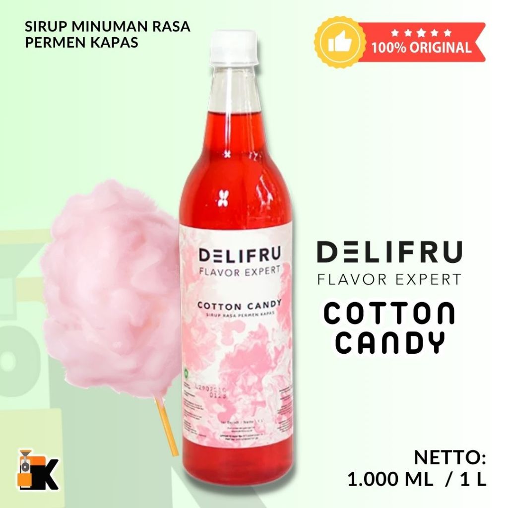 

Kieta Roastery - Syrup Delifru Cotton Candy 1000ml